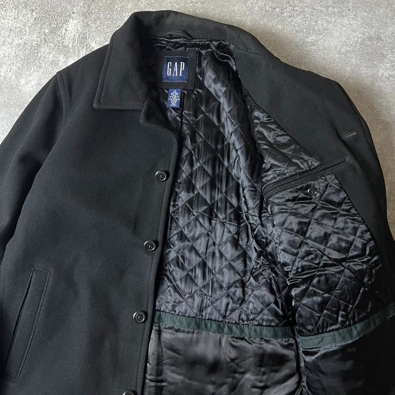 old gap 10ボタン pコート 90s~ 90s〜 old GAP ハーフコート ウール