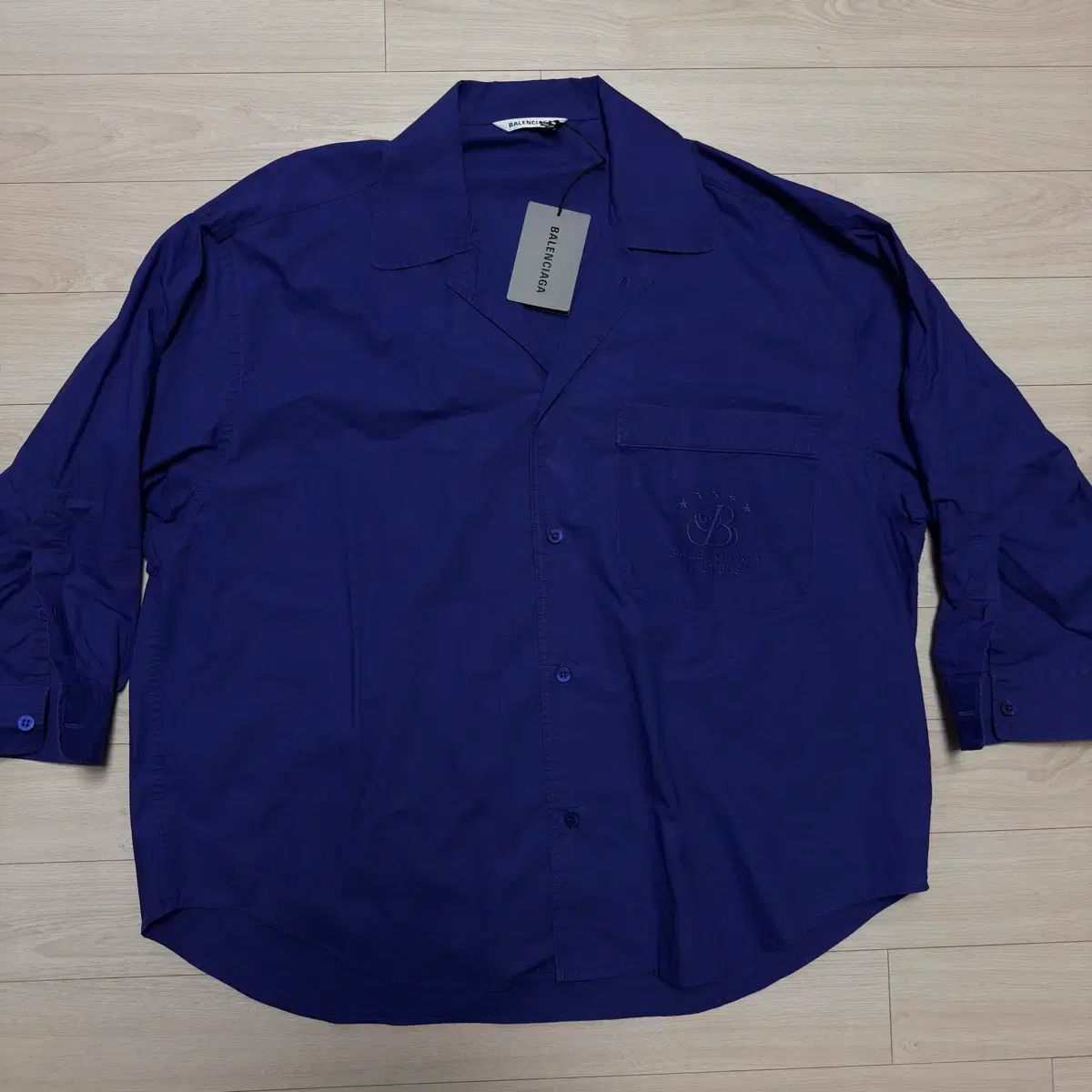 BALENCIAGAカラーシャツ BALENCIAGA BALENCIAGA(バレンシアガ) オープン カラー シャツ