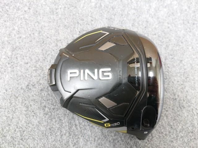 美品　PING G430 LST ドライバー 9度　ヘッドのみ ピンドライバーg430 lst 9.0° ヘッドのみ