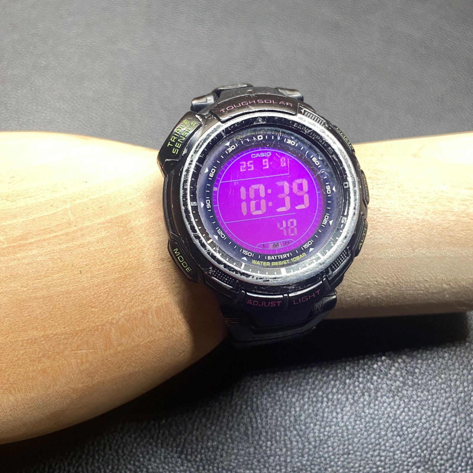 CASIO カシオ PRG-110CJ PROTREK プロトレック メンズ デジタル 腕時計 