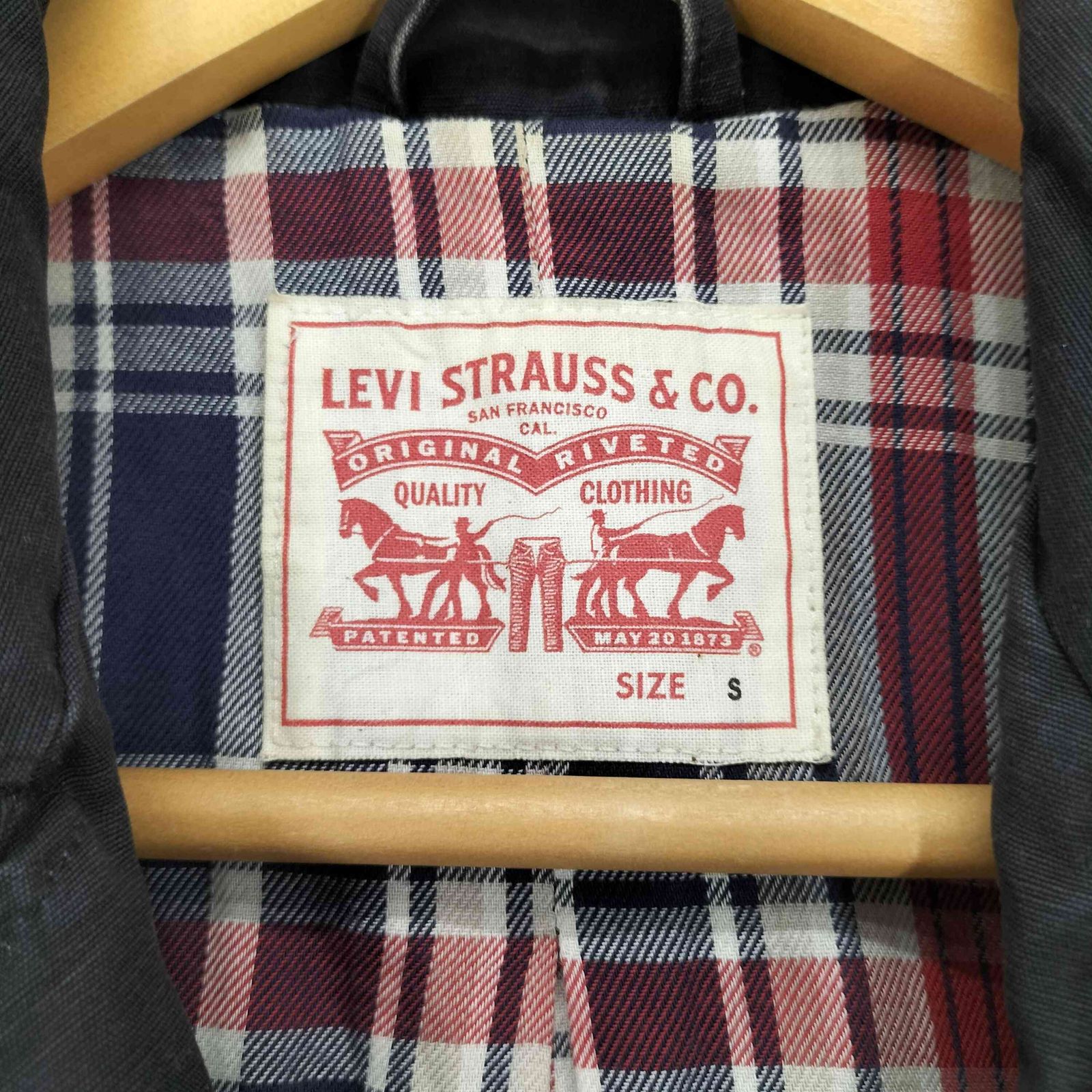 LEVI'S Made&Crafted スエードジャケット Mサイズ ピンク リーバイス