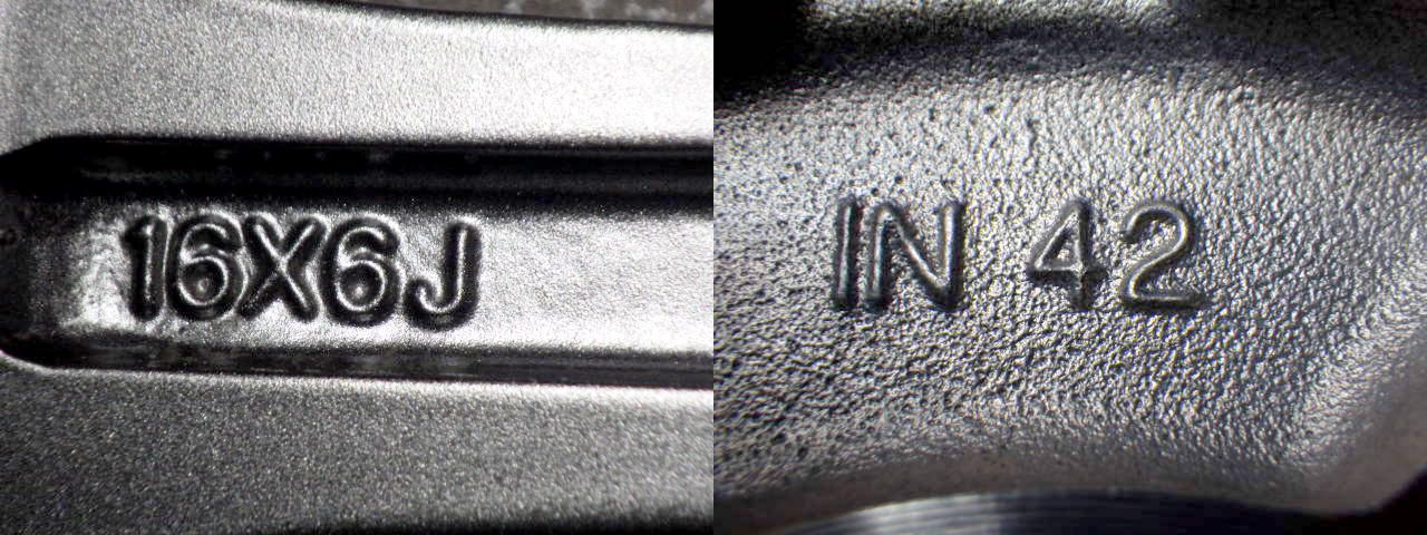 AIRNOVA▲16x6.0J 4穴