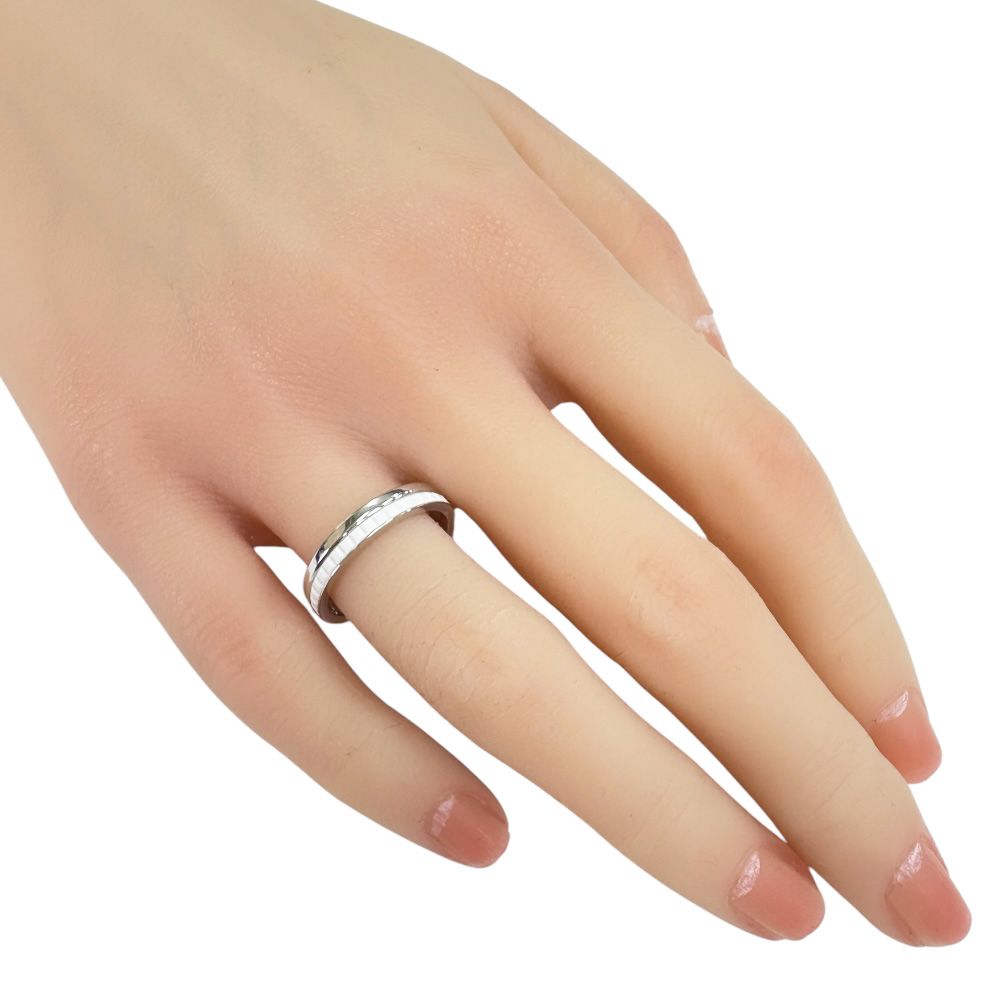 Boucheron ブシュロン キャトルハーフ　ホワイト　リング52 QUATRE DOUBLE WHITE EDITION キャトル ダブルホワイト リング