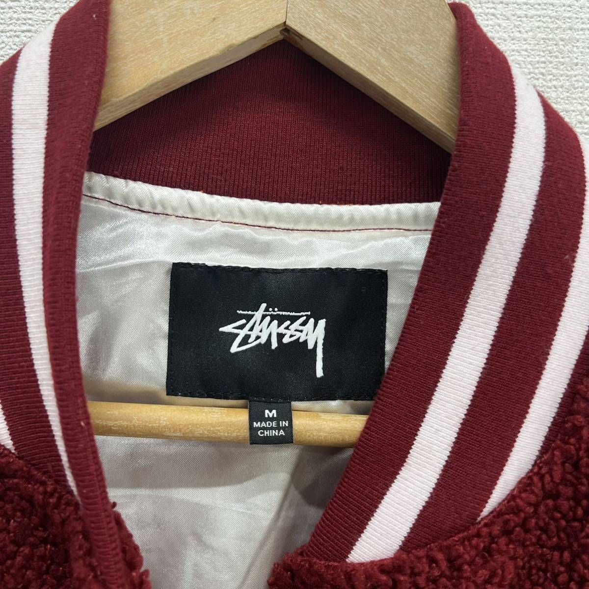 STUSSY ステューシー 18FW WOMEN Micah Varsity スタジアムジャケット 