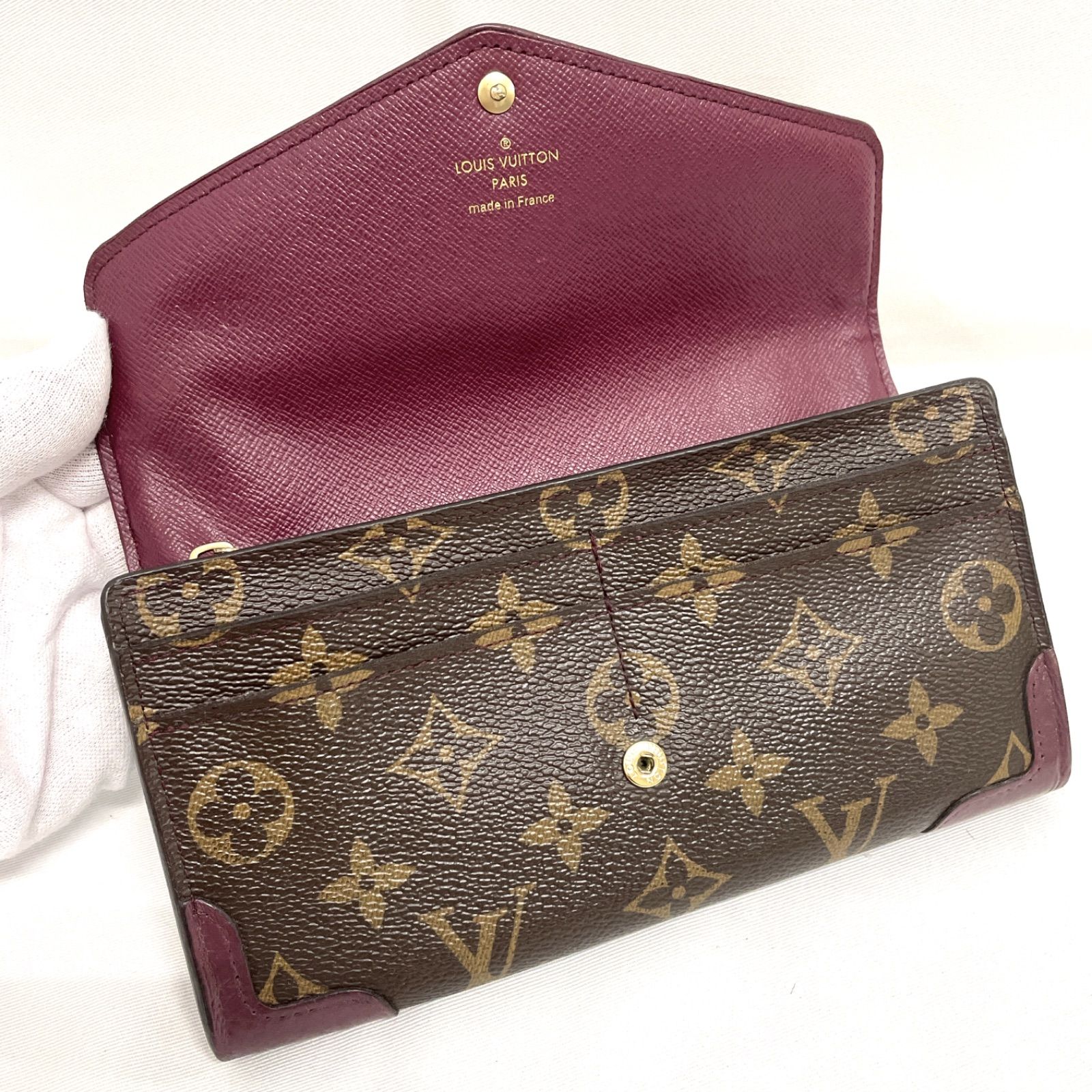 ルイヴィトン モノグラムレティーロポルトフォイユサラ M62043 Louis Vuitton ルイヴィトン モノグラム ポルトフォイユ サラ