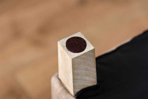 ２脚セット ファブリッククッションスツール