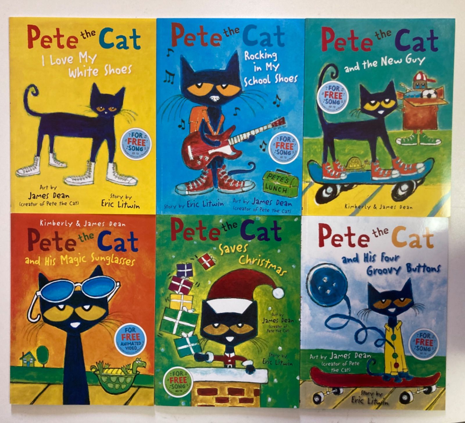 Pete the Cat 大型本 6冊 マイヤペン対応 maiyapen ねこのピート 