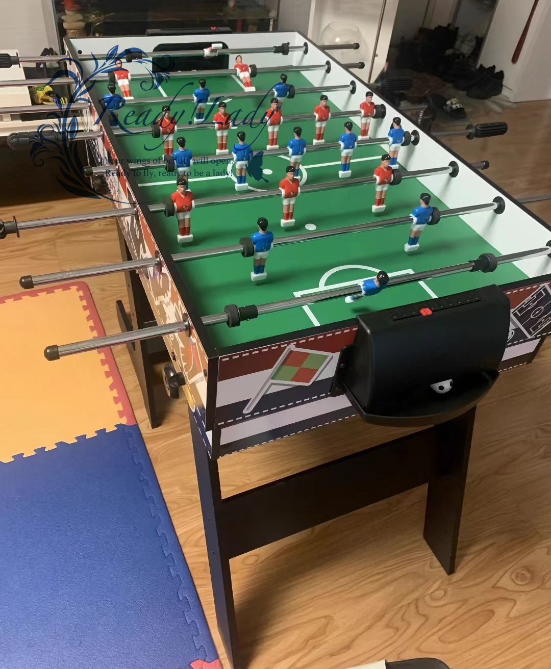新入荷☆5in1 家庭用 マルチゲームテーブル テーブルサッカー 