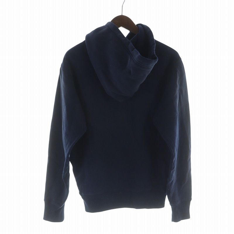 【美品】RRL ダブルアールエル/フード付きパーカー /ネイビー/サイズL 美品】RRL ダブルアールエル/フード付きパーカー /ネイビー