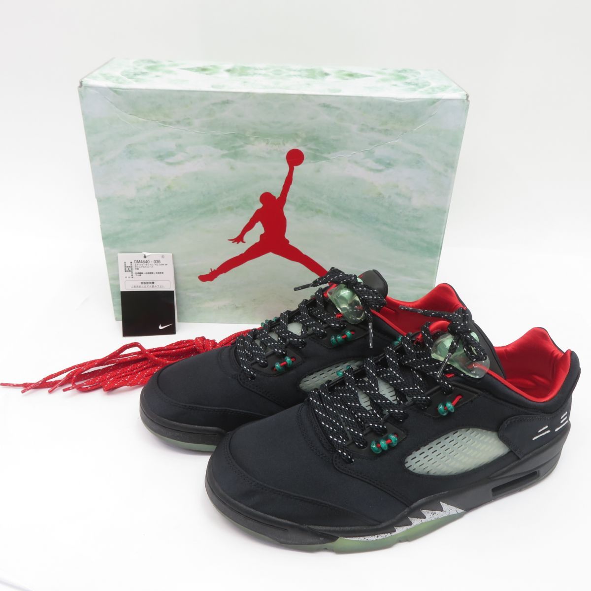 NIKE CLOT AIR JORDAN 5 RETRO LOW SP ナイキ エア ジョーダン 5 レトロ ロー DM4640-036 US10/28cm 箱有 ※中古