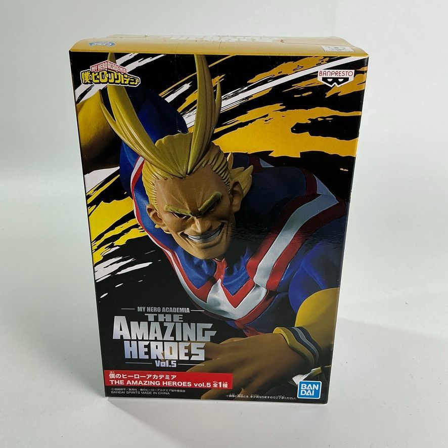 僕のヒーローアカデミア THE AMAZING HEROES vol.5 オールマイト 新品 未開封 フィギュア プライズ バンプレスト ALL MIGHT