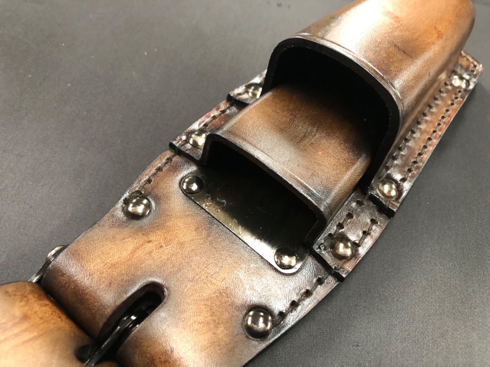 ニックス KNICKS KN- チェーン式ペンチホルダー 2段 プレート付 カスタムカラー ヴィンテージカラー