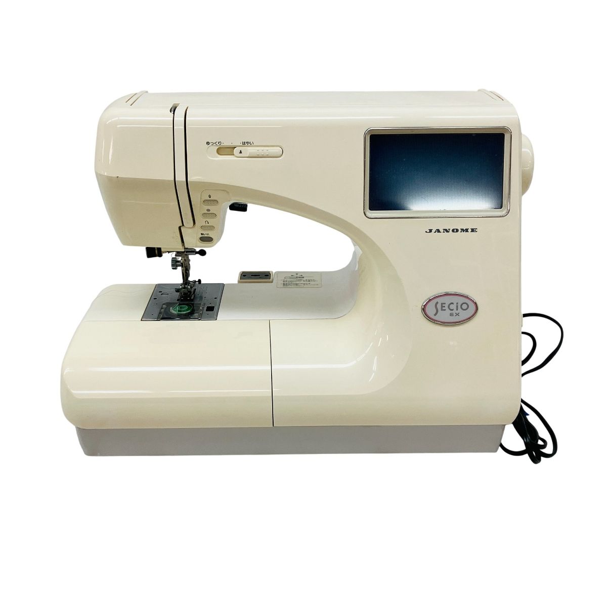 JANOME SECIO EX model 9000 コンピューターミシン ジャノメ ジャンク C10450236
