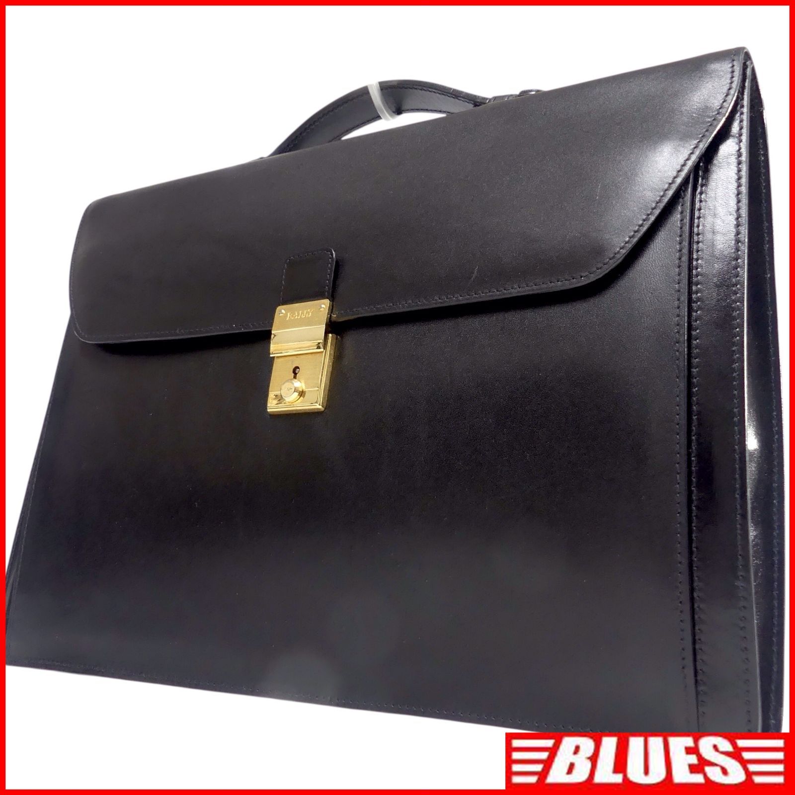 BALLY バリー ビジネスバッグ イタリア製 本革 ブリーフケース
