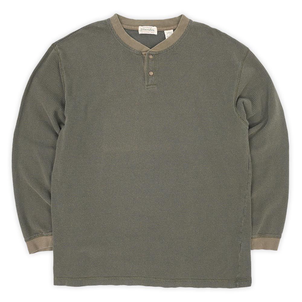 90s ST JOHN'S BAY VINTAGE USA製 ヘンリーネック セントジョンズベイ ST JOHN'S BAY 90s 90年代 L/S ヘンリーネック
