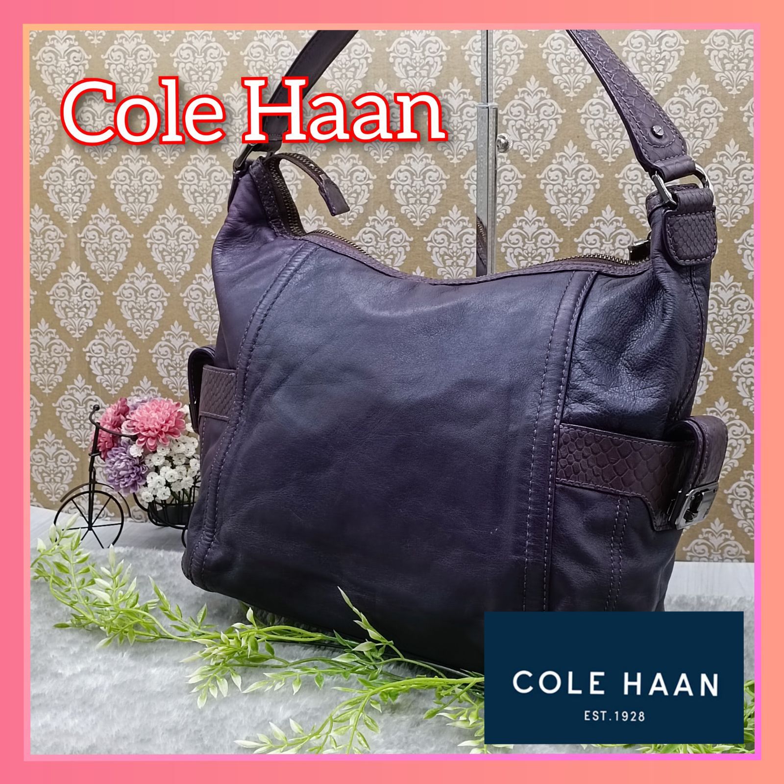 コールハーン ColeHaan ワン ショルダーバッグ 本革 - ショルダーバッグ