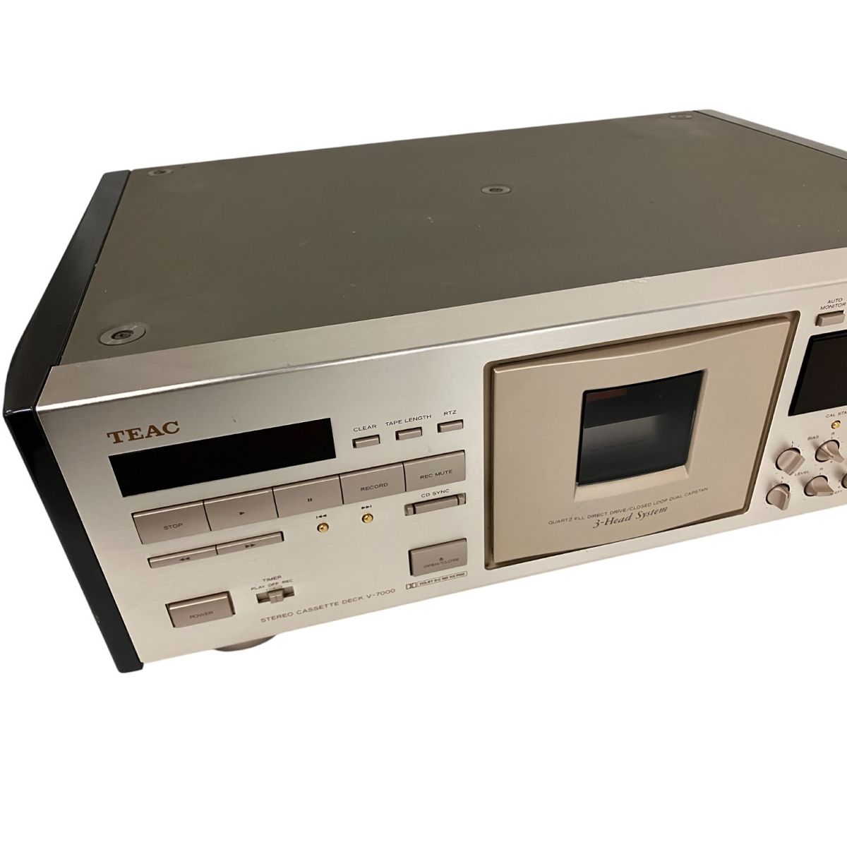TEAC V-7000 カセットデッキ ティアック テープデッキ 音響機材