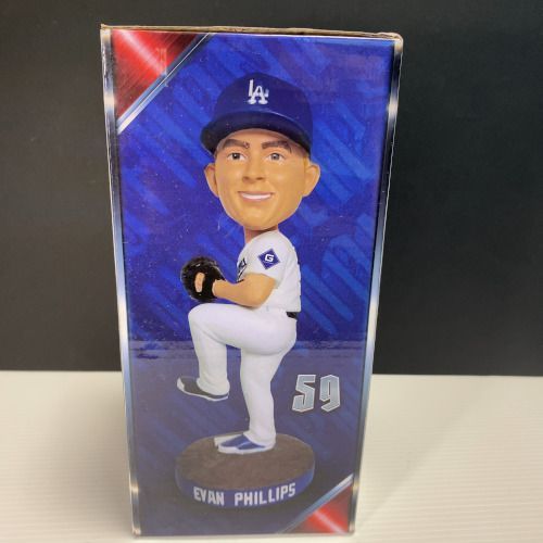 ボブルヘッド　EVAN PHILLIPS  2024年9月7日入手 新品・未開封】2024 エバン・フィリップス☆ボブルヘッド Evan