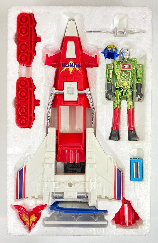 タカラ ミクロマンパンチ パンチジェット P06ハルク 緑ボディ