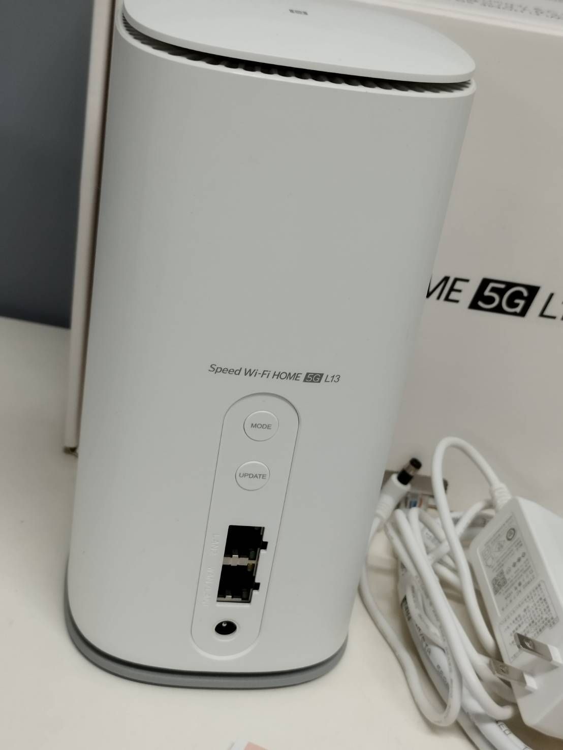 Speed Wi-Fi HOME 5G L13 無線LANルーター〈ZTR02〉 - メルカリ
