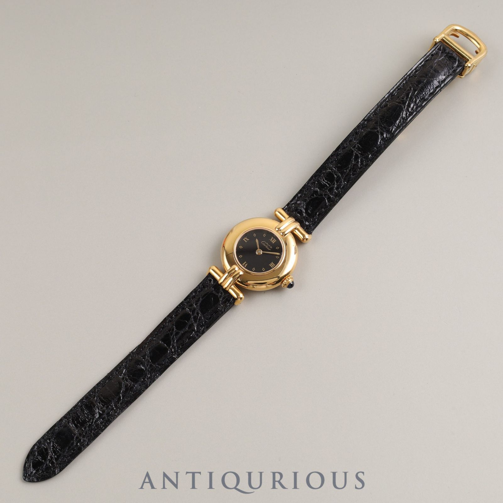 カルティエ マストコリゼ QZ W1000753（590002）925 純正革ベルト 純正