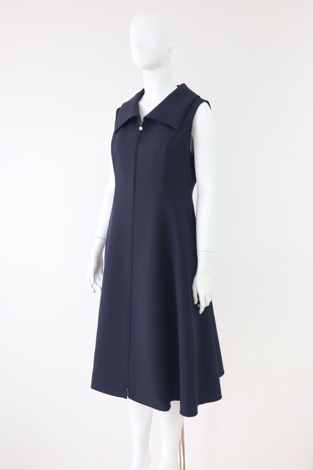 Rene 襟付きフロントジップアップワンピース 5416080 2024年商品