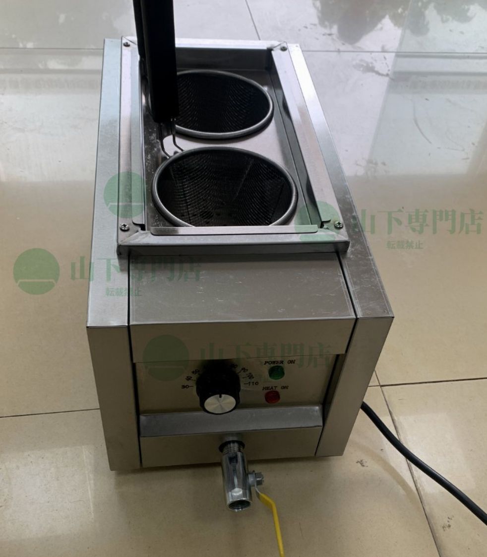 高級 厨房専門店 茹で麺機 ゆで麺器 電気ゆで麺機 卓上型 テボ2点付き 単相 100V 業務用 飲食店 共感