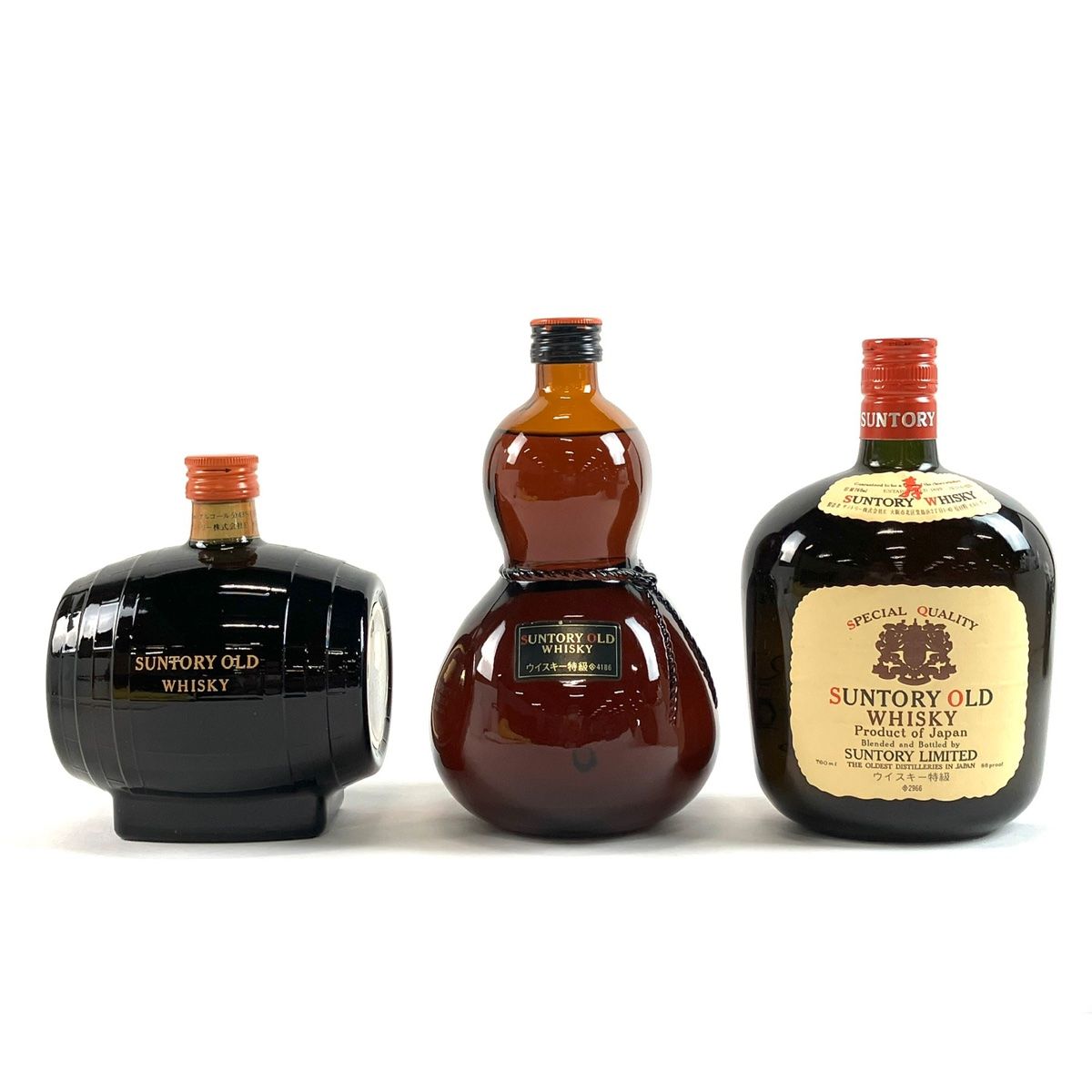 サントリーオールド 3本セット 3本セット(サントリー オールドウイスキー 43度) 700ml×3本 - 贈り物