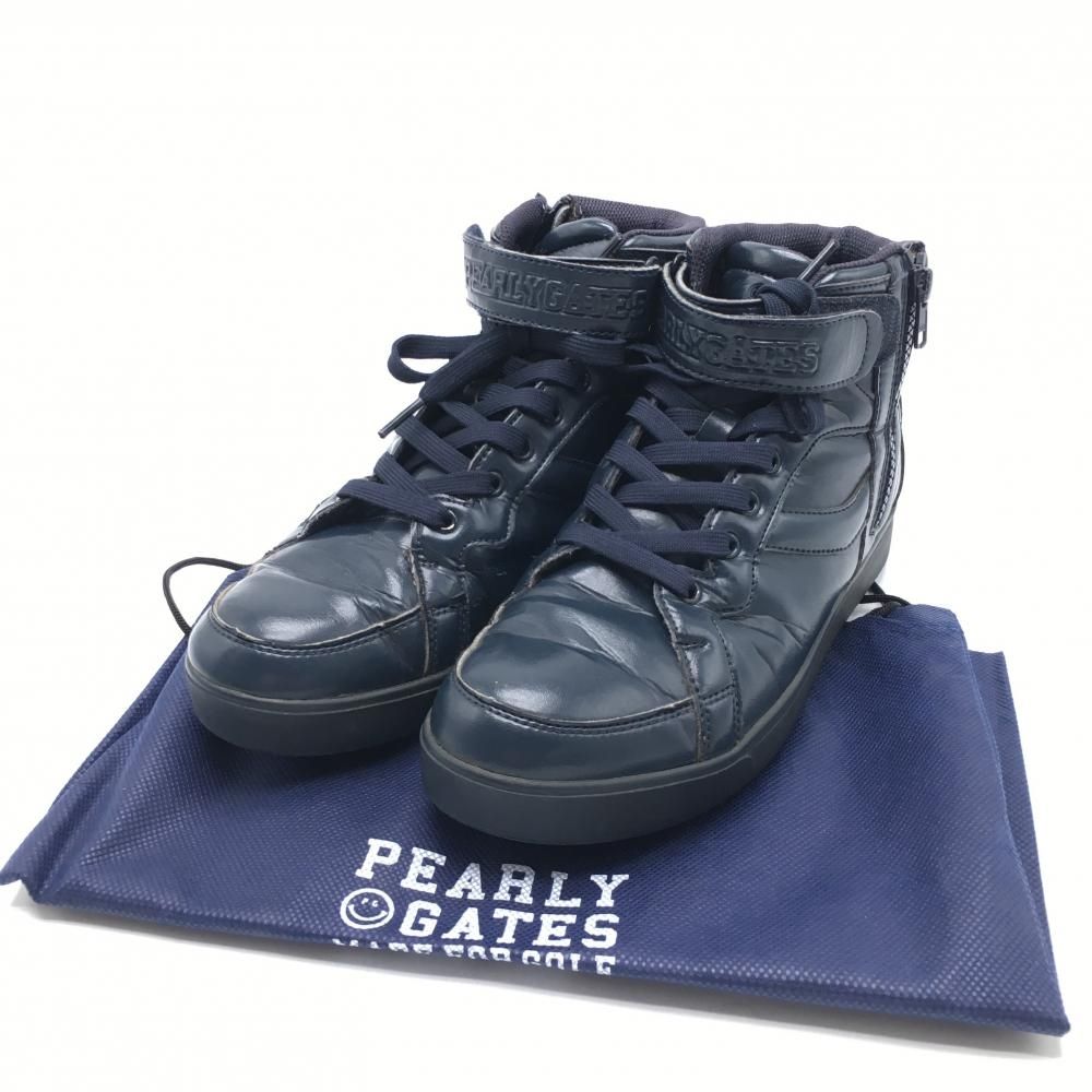 パーリーゲイツ ハイカットスニーカー ネイビー 【公式通販】