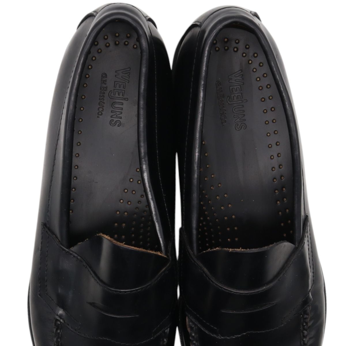  古着 ジーエイチバス G H Bass WEEJUNS コインローファー メンズ27 0 cm相当 saa 013499 デッキシューズ 靴