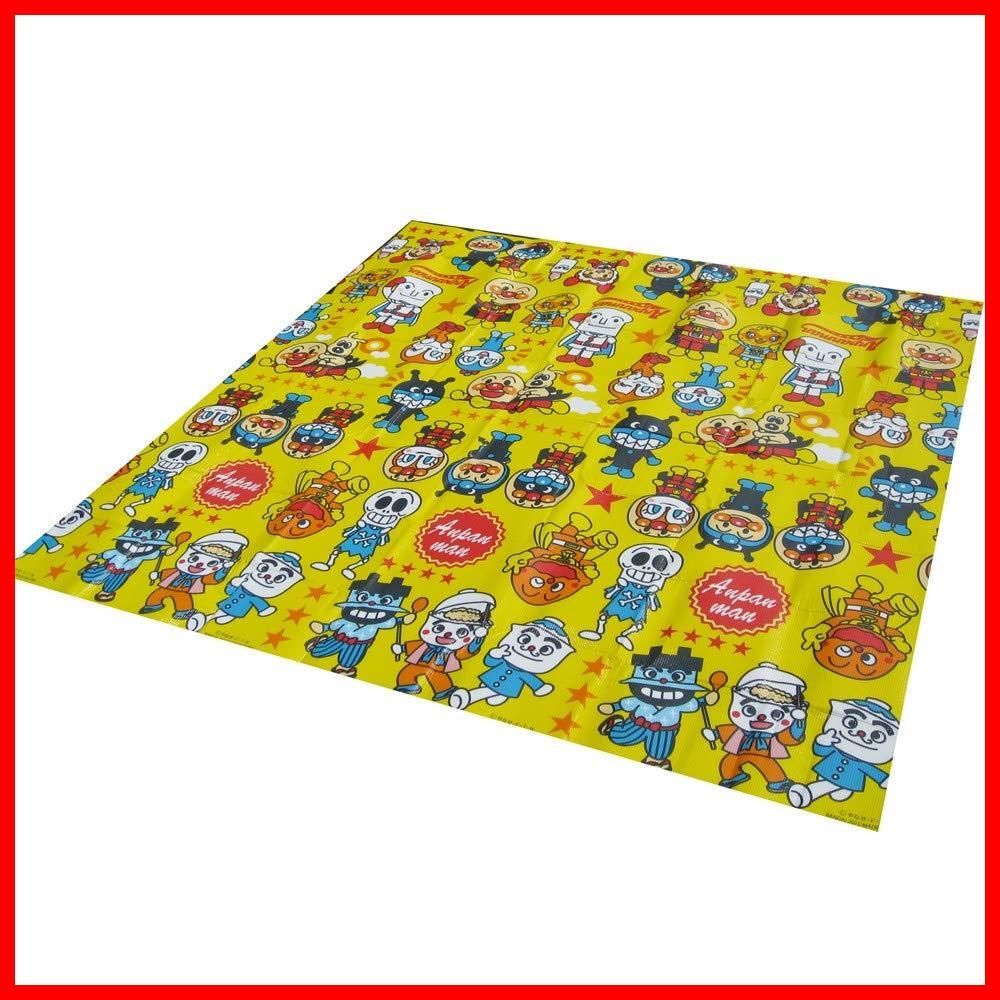 アサヒ興洋 アンパンマン レジャーシート 4 5人用 手提げバッグ付き 約2畳 幅180×奥行180cm 3層構造 ふんわりマット