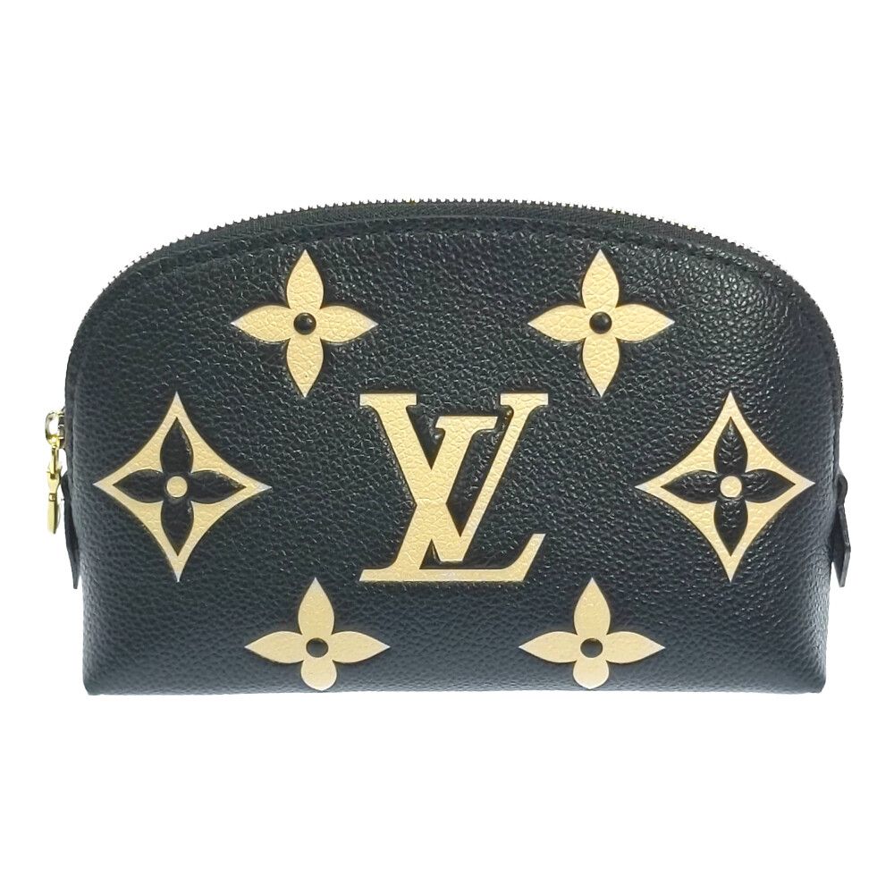 ルイヴィトン モノグラム・アンプラント・ポシェットコスメティック・コスメポーチ/M59086/ノワール/LOUIS  VUITTON【♀】【S】【レディース】★■515206【中古】