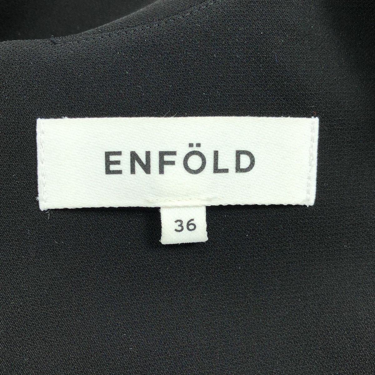 美品】 ENFOLD / エンフォルド | SQUARE-ORIGAMI DRESS スクエア 美品】 ENFOLD / エンフォルド | SQUARE-ORIGAMI DRESS スクエア