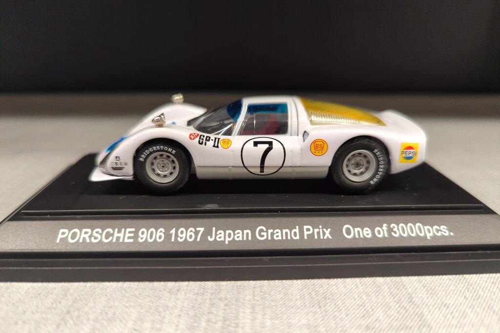 MMP 1/43 EBBRO Porsche 906 Carrera6 1967 JAPAN Grand Prix #7