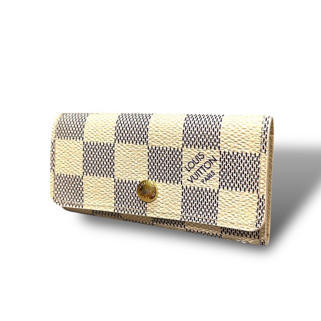 LOUIS VUITTON ヴィトン ダミエ アズール ミュルティクレ4 キーケース