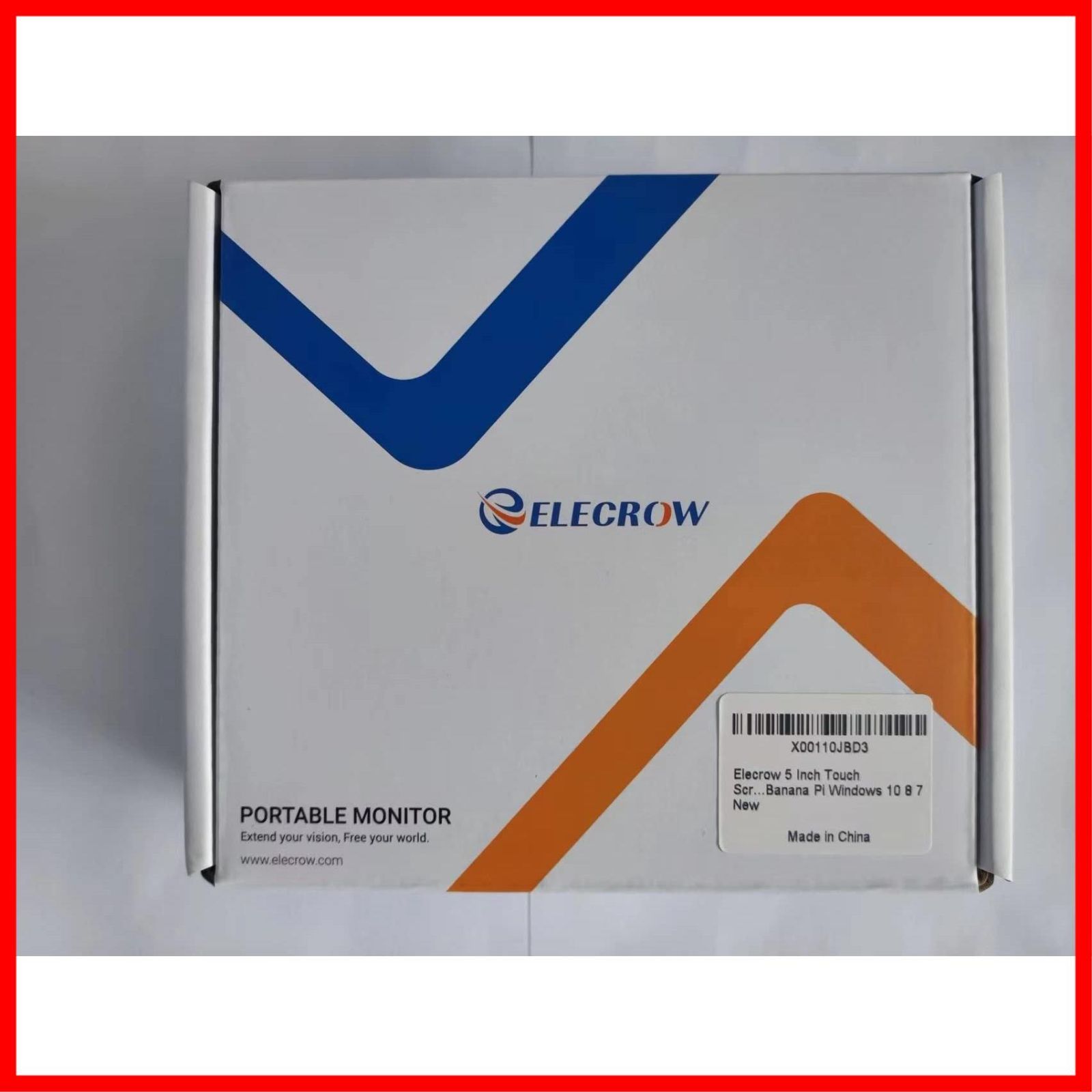新品　ELECROW 5インチ モバイルモニターゲーム機用 ELECROW 5インチ モバイルモニター Raspberry Pi用 モバイル
