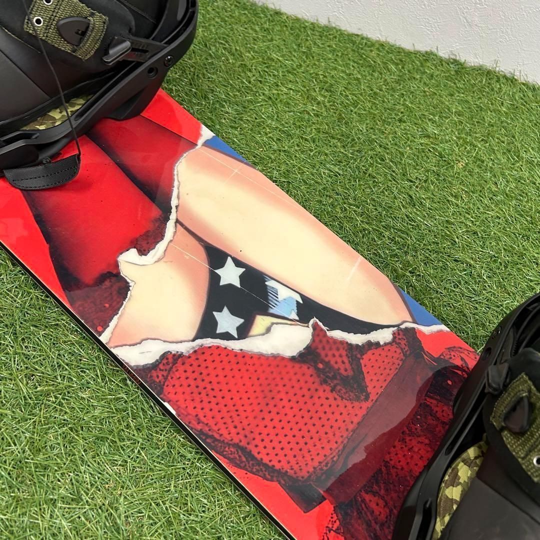 S927 SALOMON 148cm メンズスノーボードセット