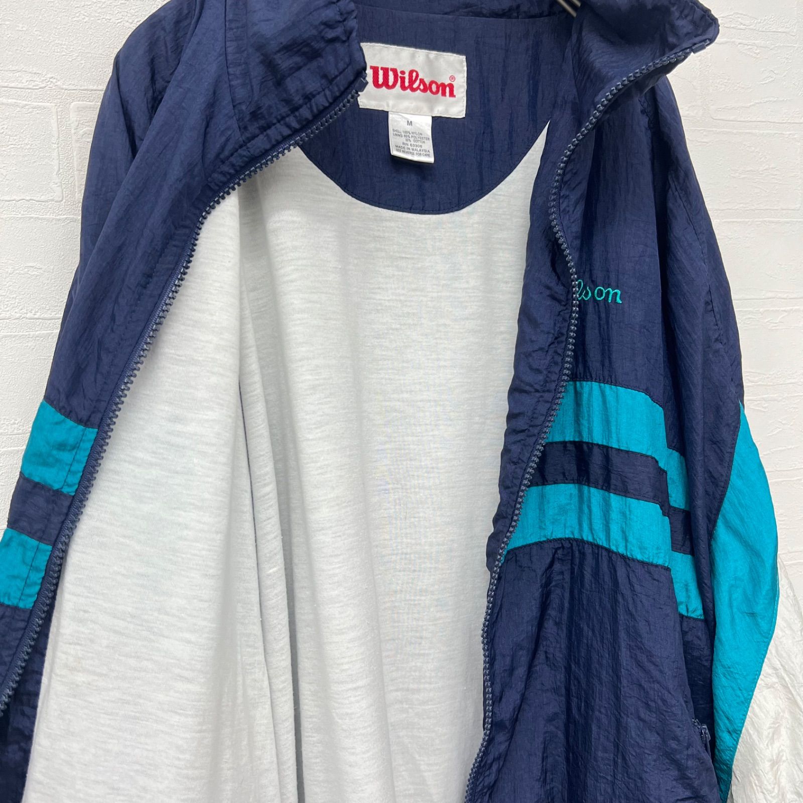 Wilsonウィルソン ヴィンテージナイロンジャケット Wilson 古着 ナイロンジャケット ウィルソン ナイロントラック
