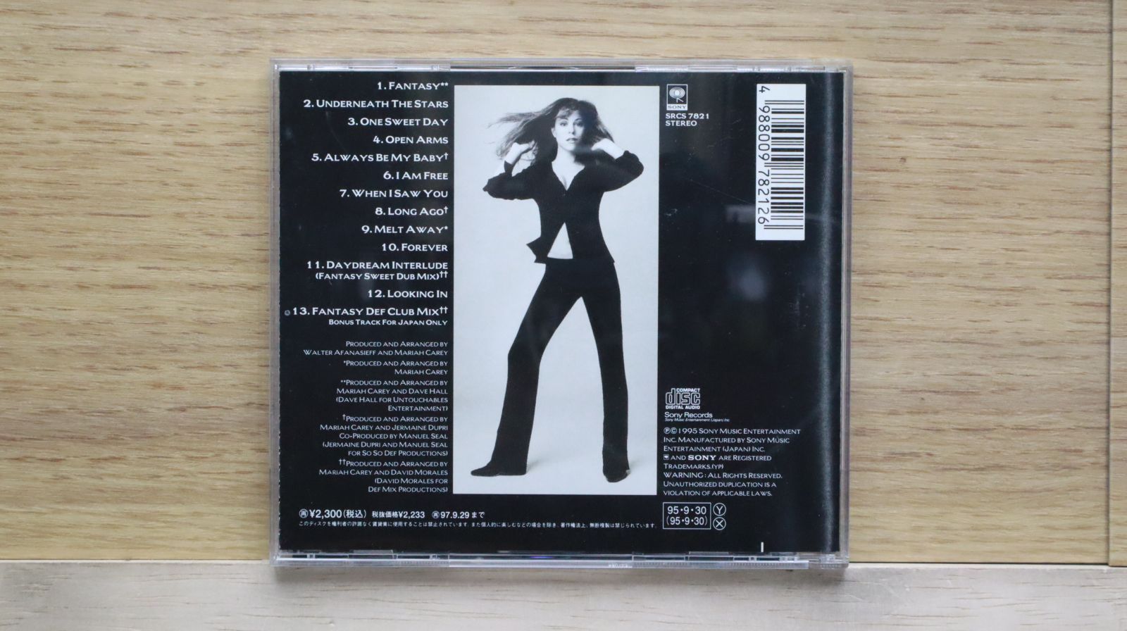 【中古】 デイドリーム/ＣＤ/SRCS-7821 国内盤CD☆マライア・キャリー/Mariah Carey□ DAYDREAM
