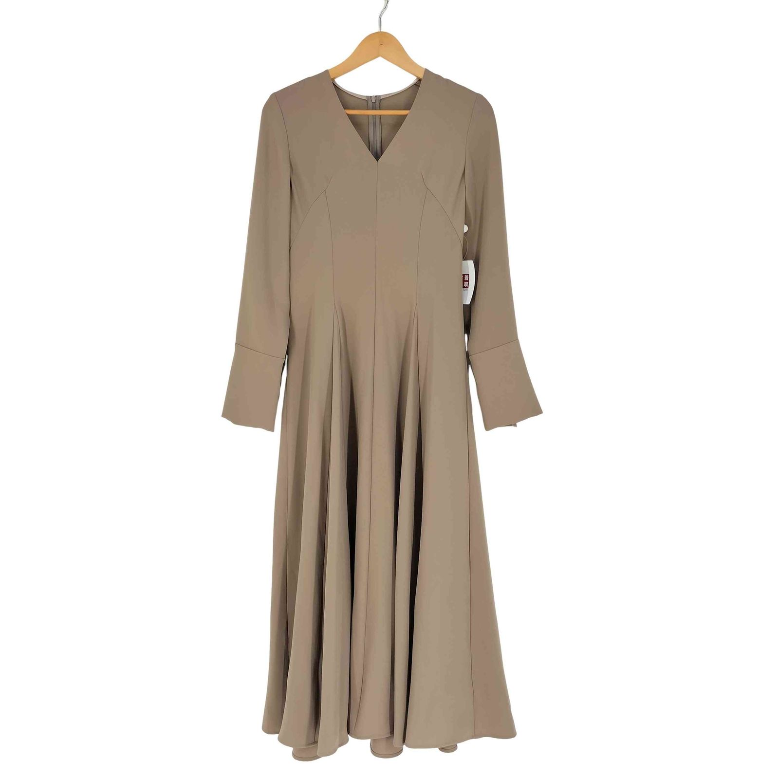 フレイアイディー FRAY I.D Vネックロングツイルワンピース レディース  