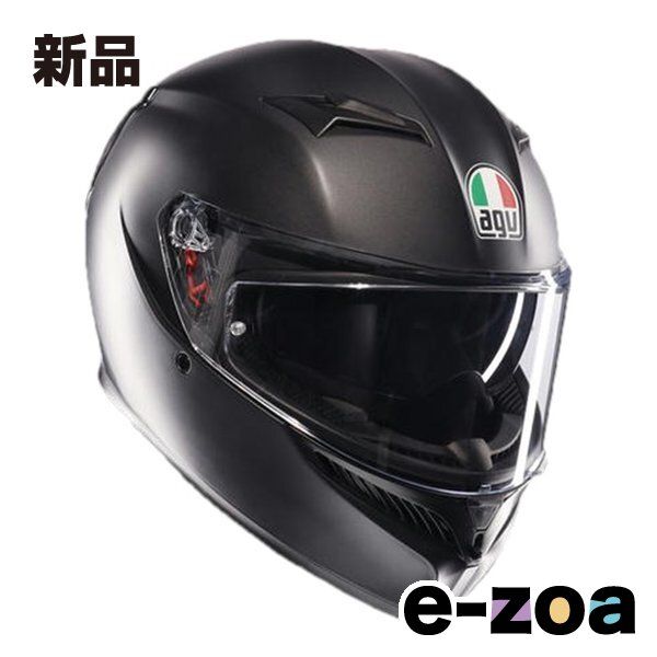 AGV エージーブイ ヘルメットMPLK 004-MATT BK K3 JIST Asian Fit-MATT BLACK マットブラック Lサイズ 18381007004-L 2574906