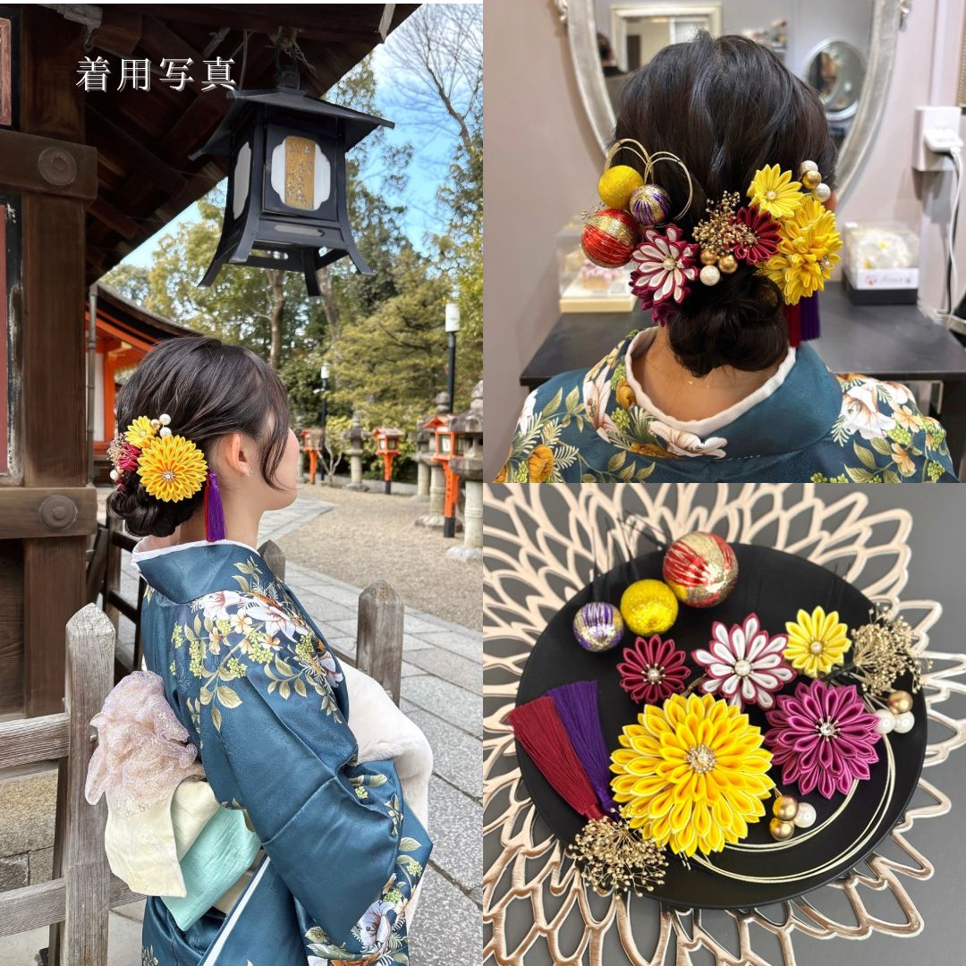 C5 小花模様 金糸 キラキラ 白色 六通 正絹 振袖・礼装用 フォーマルな