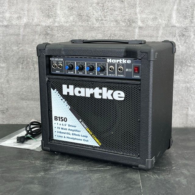 Hartke 15WATT BASS AMPLIFIER B150 ハートキー ベースアンプ ブラック 楽器機材|514096