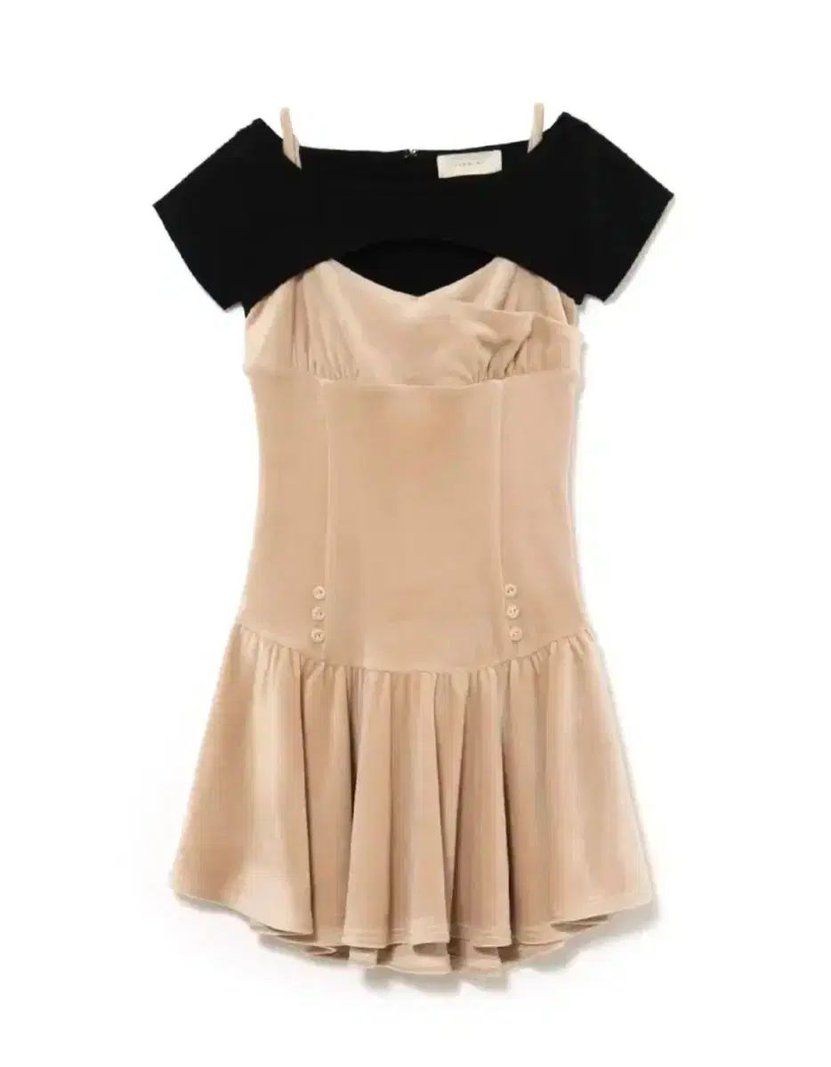 andmary とメアリー Betty flare mini dress Andmary Betty flare mini