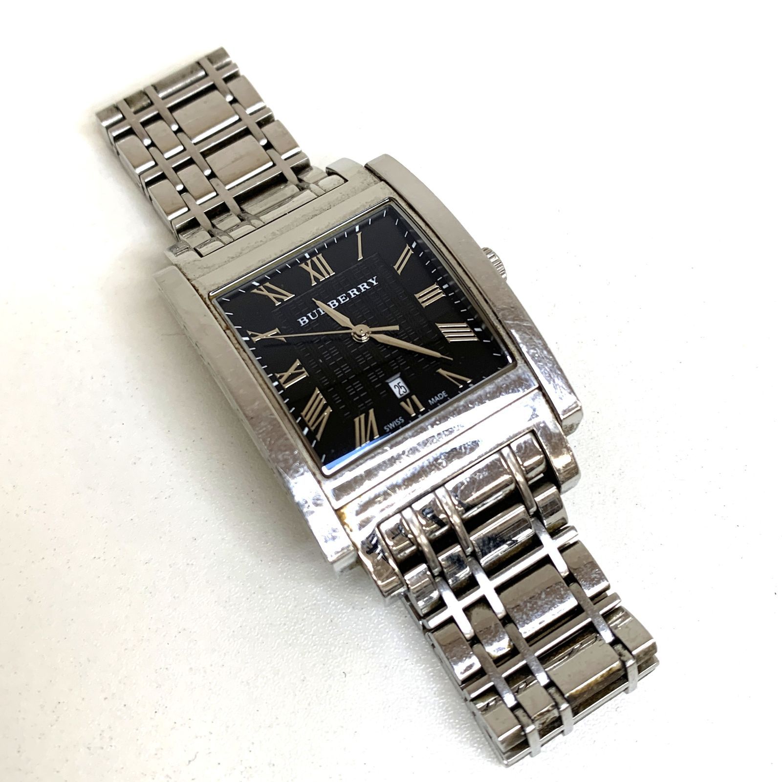 現状品】BURBERRY BU1555 腕時計 バーバリー メンズ GT - メルカリ