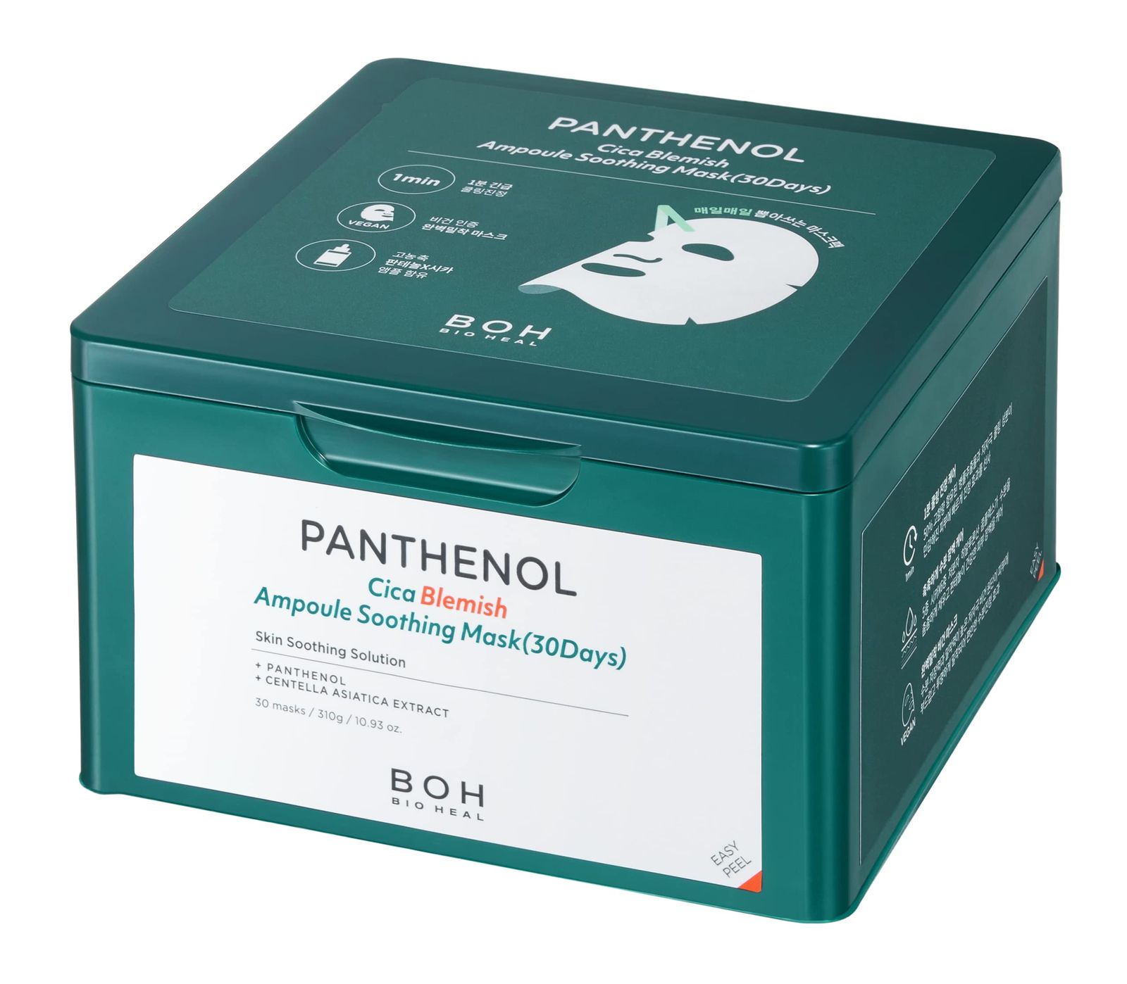 【BIOHEAL BOH 】パンテノールシカブレミッシュアンプルスージングマスクパック 30枚 /デイリーシートマスク/バイオヒールボ ボタニックヒールボ/オリーブヤング公式 