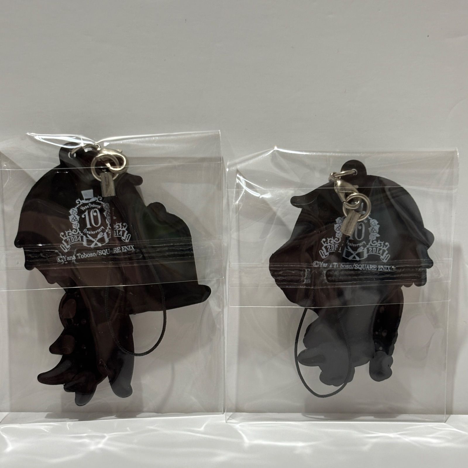 黒執事 10周年 原画展 ラバーストラップ シエル セバスチャン【2個