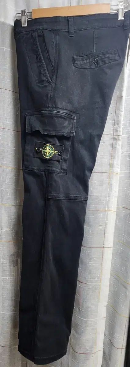 STONE ISLAND ストーンアイランド 黒 カーゴ パンツ 36 インチ 102cm
