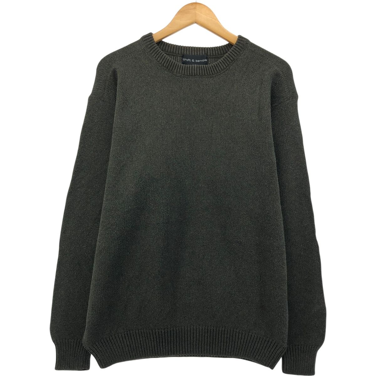 古着 クラフトアンドバロー croft&barrow コットンニット