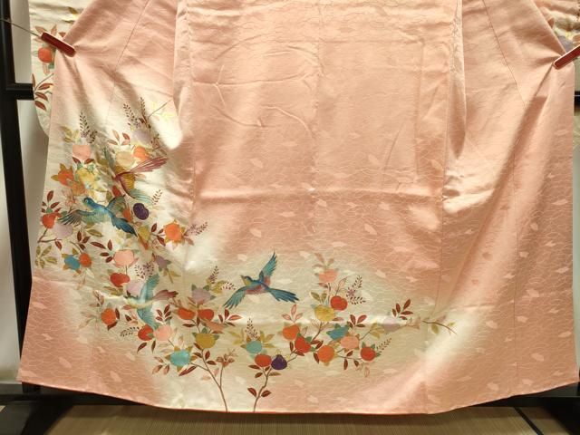 平和屋着物○豪華振袖 霞文 たたき染め 正絹 逸品 CAAX0860vf